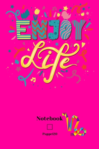 Graph Notebook Capricorn Sign Magenta Cover160 pages 6x9-Inches