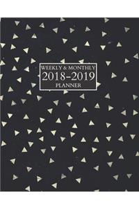 Weekly & Monthly 2018-2019 Planner