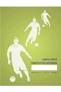 Graph Paper Composition Notebook - Yellow
