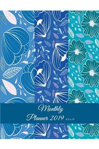 Monthly Planner 2019 8.5 x 11