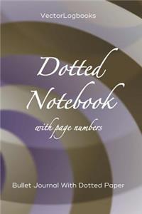 Dotted Notebook with Page Numbers