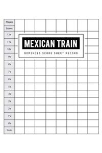 Mexican Train Score Record