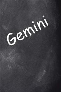 2019 Weekly Planner Gemini Zodiac Horoscope Chalkboard 134 Pages