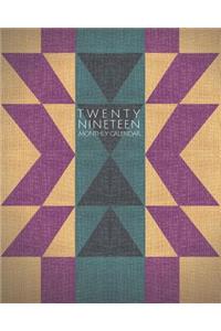 Twenty Nineteen Monthly Planner