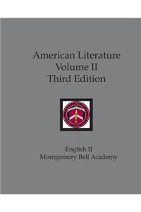 American Literature Volume II Third Edition
