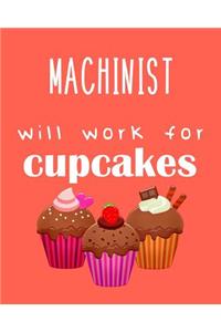 Machinist - Will Work for Cupcakes