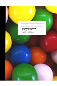 Composition Notebook College Ruled 7.44 X 9.69 Inches 100 Sheets / 200 Pages