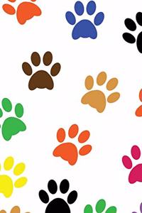 Paw Prints Notebook