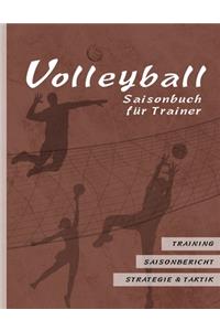 Volleyball Saisonbuch für Trainer