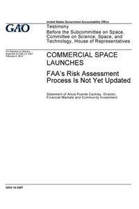 Commercial space launches, FAA's risk assessment process is not yet updated