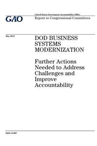 DOD business systems modernization