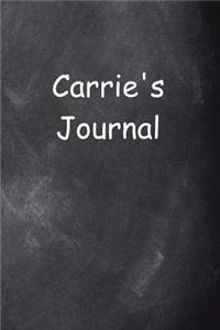 Carrie Personalized Name Journal Custom Name Gift Idea Carrie