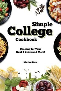 Simple College Cookbook