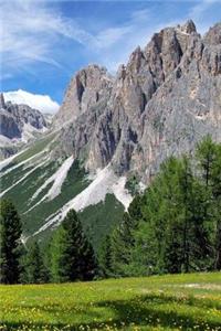 The Alps Italy Notebook