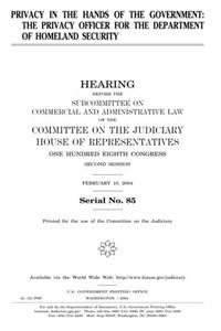 Privacy in the Hands of the Government