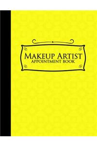 Makeup Artist Appointment Book