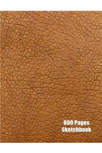 600 Pages Sketchbook