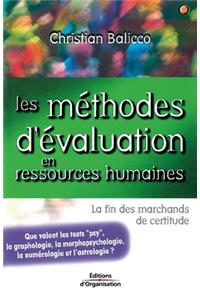 Les méthodes d'évaluation en ressources humaines