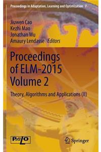 Proceedings of Elm-2015 Volume 2