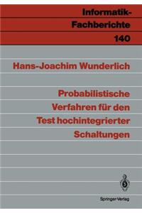 Probabilistische Verfahren Für Den Test Hochintegrierter Schaltungen