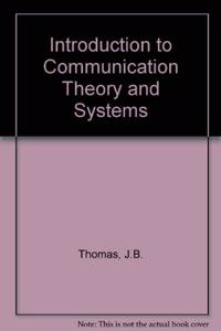 Introduction to Communication Theory and Systems