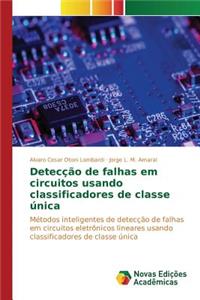 Detecção de falhas em circuitos usando classificadores de classe única