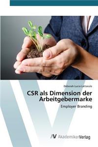 CSR als Dimension der Arbeitgebermarke