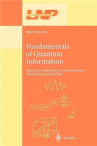 Fundamentals of Quantum Information