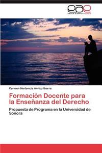 Formación Docente para la Enseñanza del Derecho