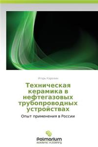 Tekhnicheskaya Keramika V Neftegazovykh Truboprovodnykh Ustroystvakh