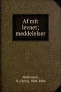 Af mit levnet