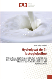 Hydrolysat de ß-lactoglobuline