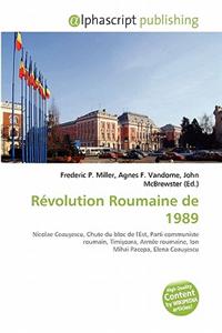 Rvolution Roumaine de 1989
