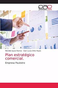 Plan estratégico comercial.