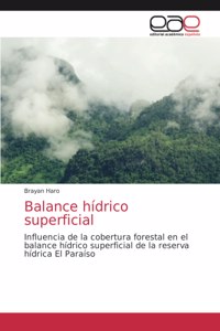 Balance hídrico superficial