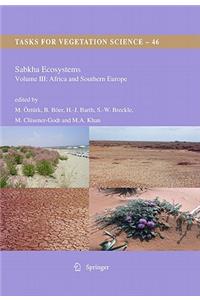 Sabkha Ecosystems, Volume 3