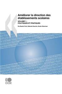 Améliorer la direction des établissements scolaires
