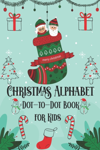 Christmas Alphabet Dot to Dot Book for Kids