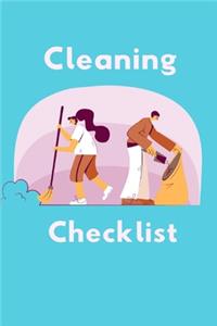 Cleaning checklist