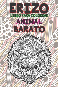 Libro para colorear - Barato - Animal - Erizo