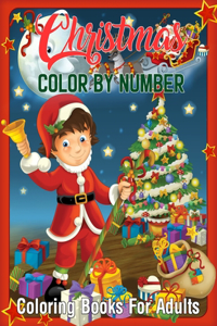 Christmas Color By Number Coloring Books For Adults
