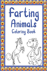 Farting Animal Coloring Book