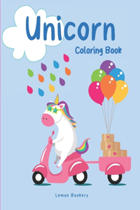 Unicorn Coloring Book