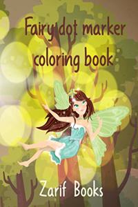 Fairy dot marker coloring book