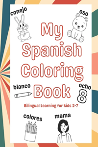 My Spanish Coloring Book