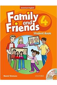 Family and Friends American Edition: 4: Student Book & Student CD Pack