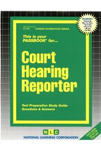 Court Hearing Reporter