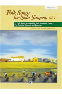 Folk Songs for Solo Singers - Vol.1, Medium High