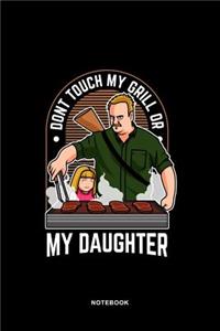 Grilling and BBQ Art Graphic Notebook