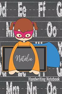 Natalie Handwriting Notebook